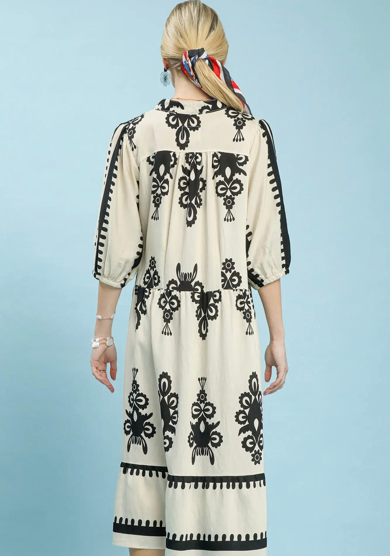 Fun for Fall Print Dress