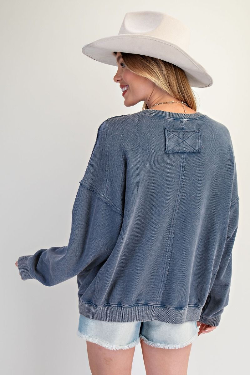 Strawberry Patch Front sweatshirt