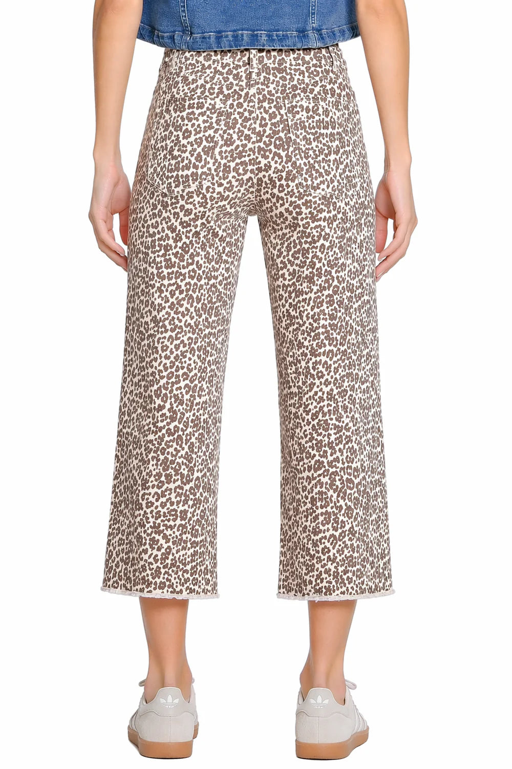 Tru Luxe Leopard Patch Pocket Jean