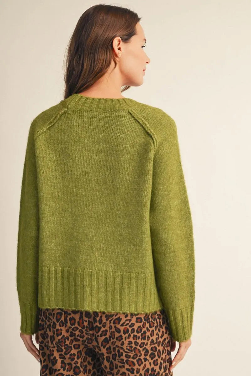 Jodifl Green Sweater