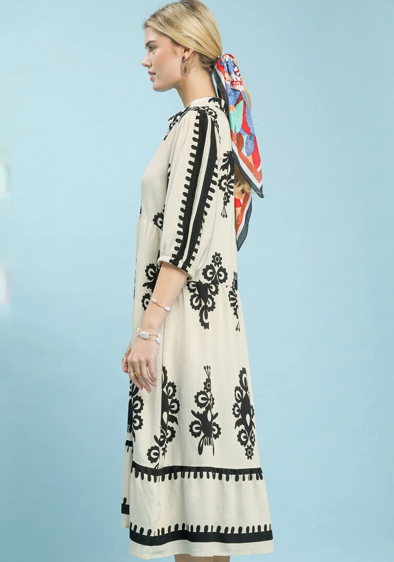 Fun for Fall Print Dress
