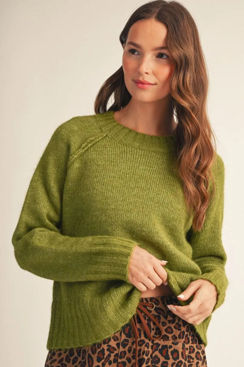 Jodifl Green Sweater