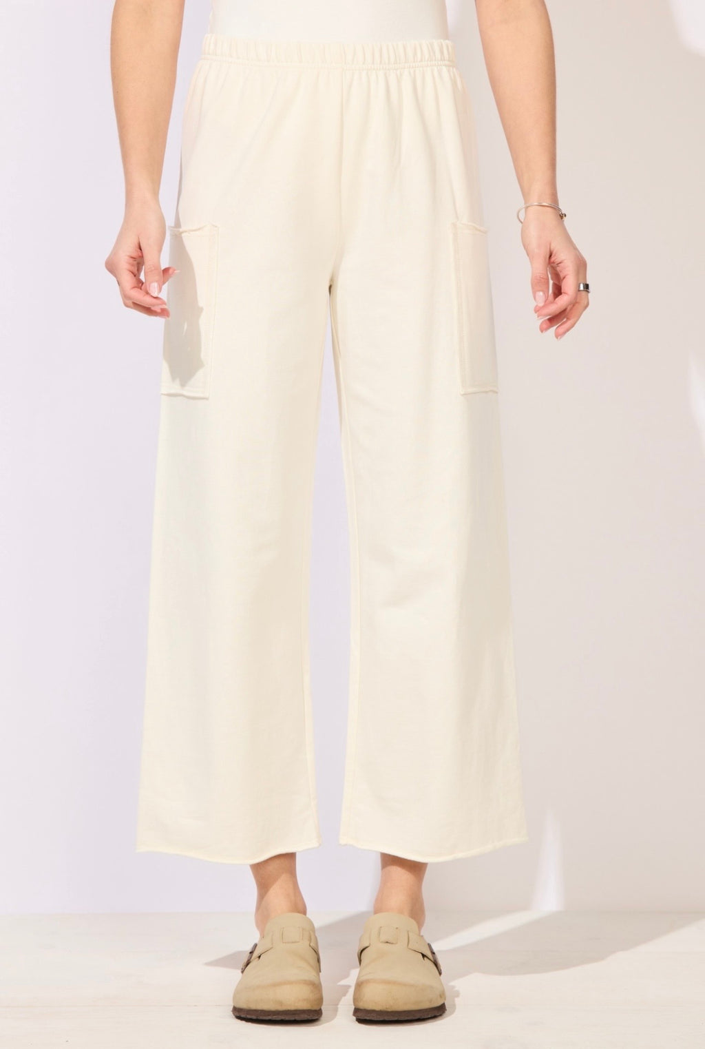 Escape Pocket Pant in Ivory