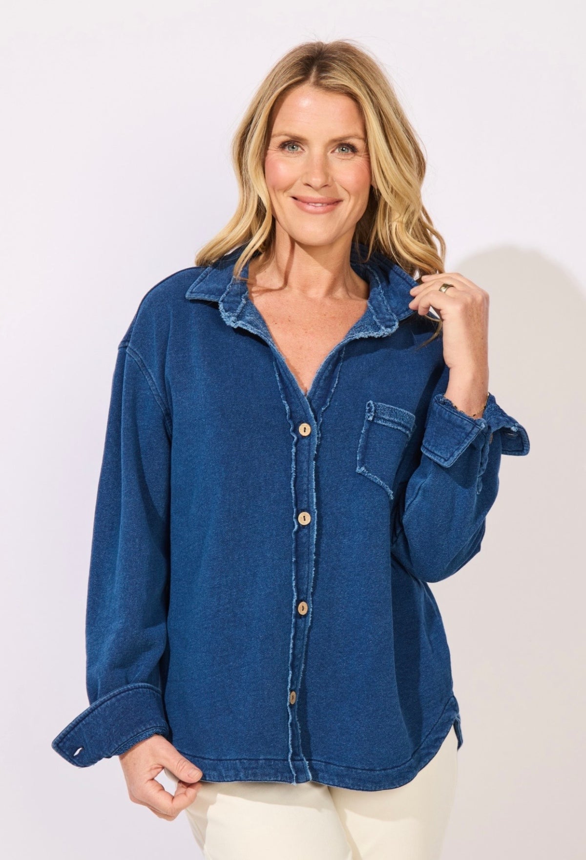 Escape Denim Shacket