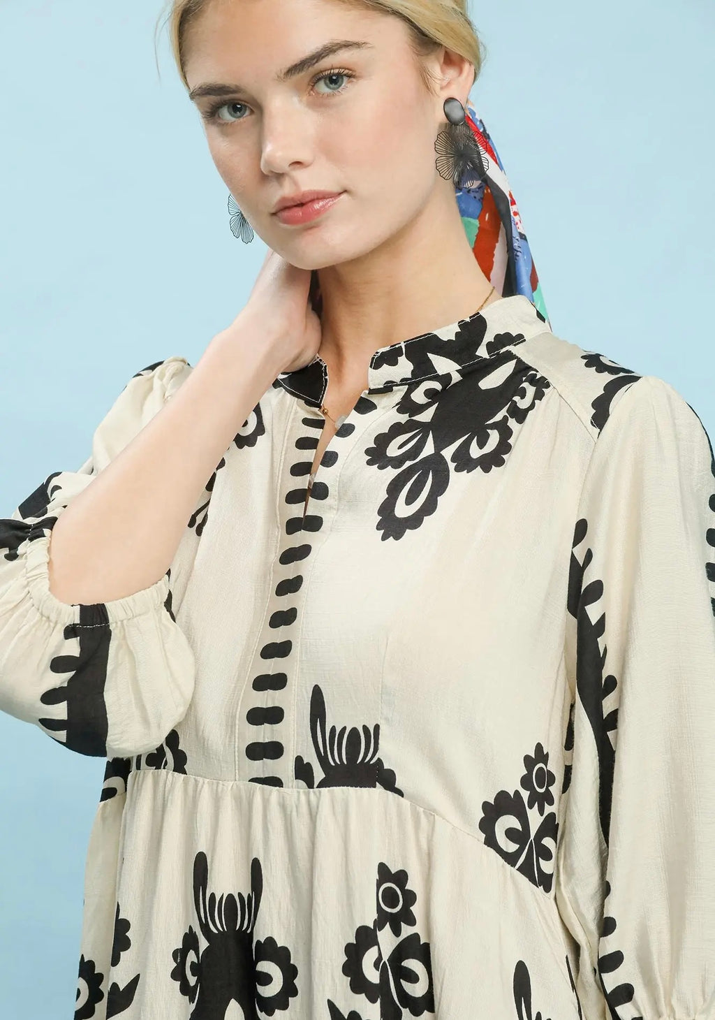 Fun for Fall Print Dress