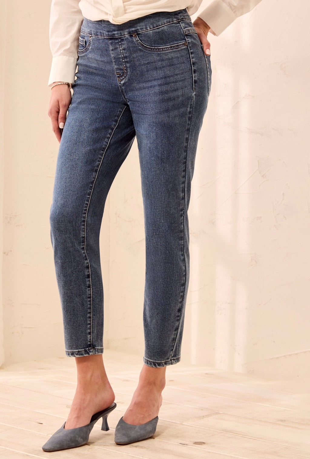 Tribal Audrey Pull On Ankle Jegging