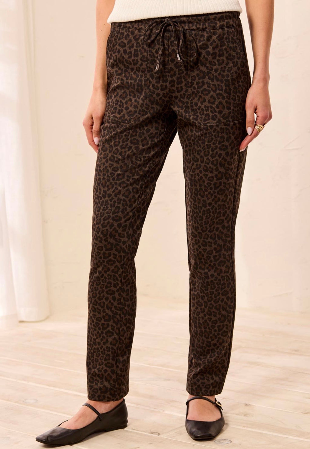 Tribal Leopard Jogger Pant