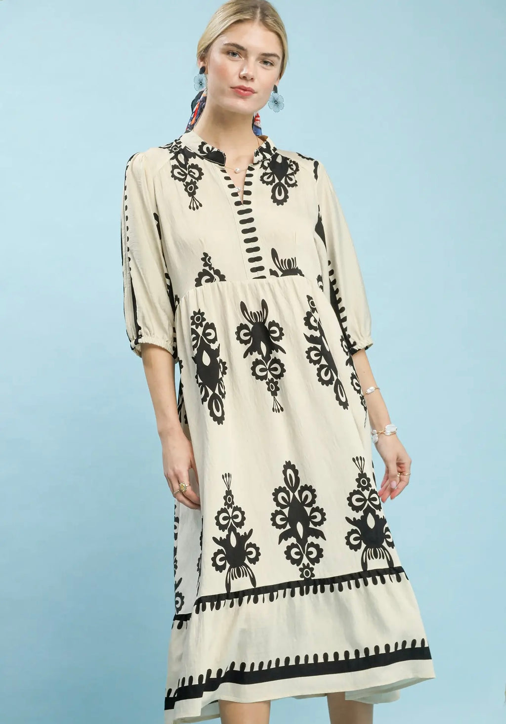 Fun for Fall Print Dress