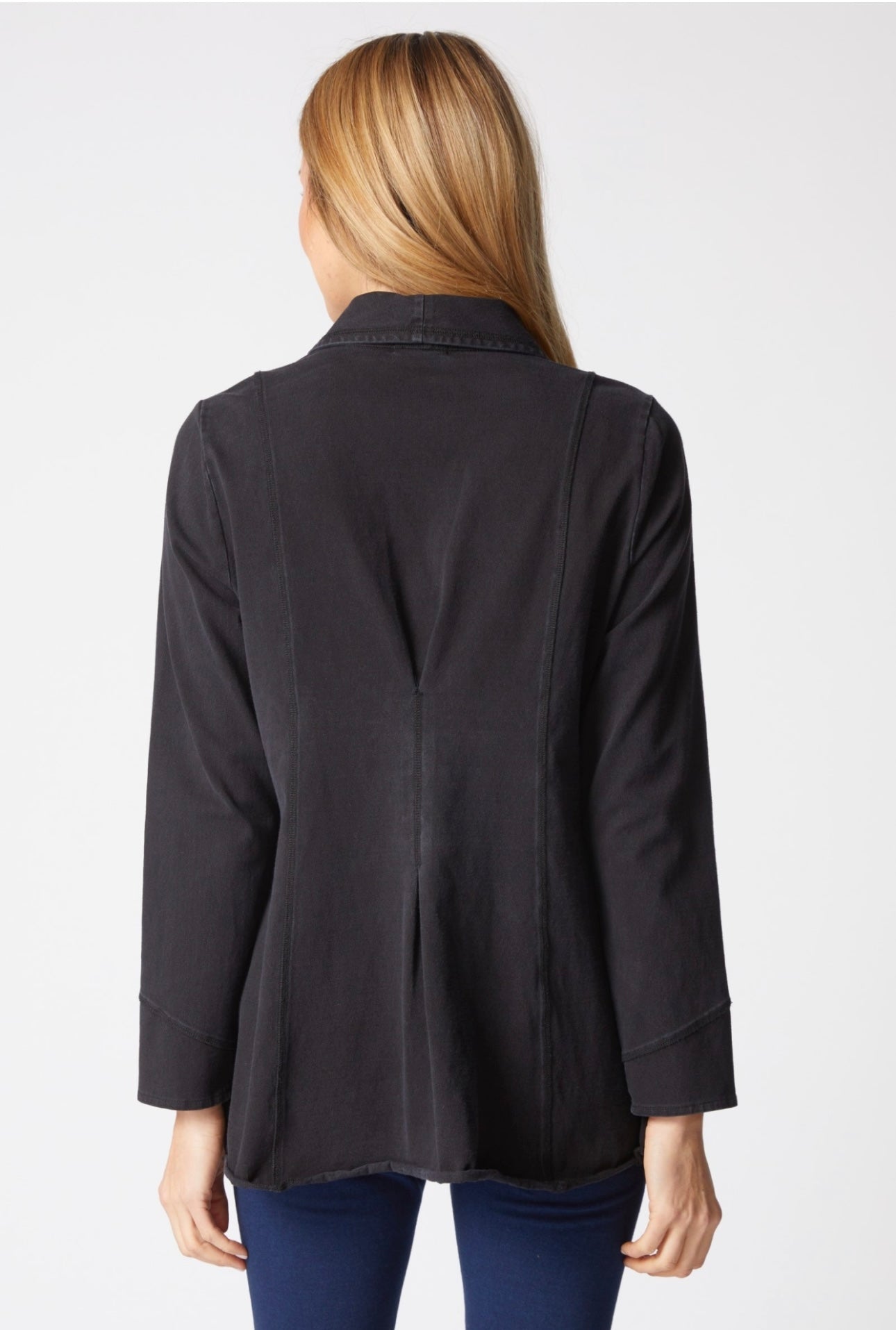 Habitat Stretch Hi-Lo Jacket in Black
