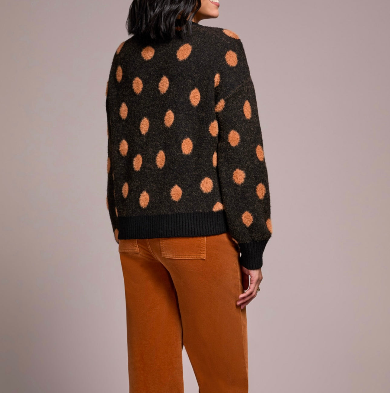 Tribal Dot Pullover Sweater