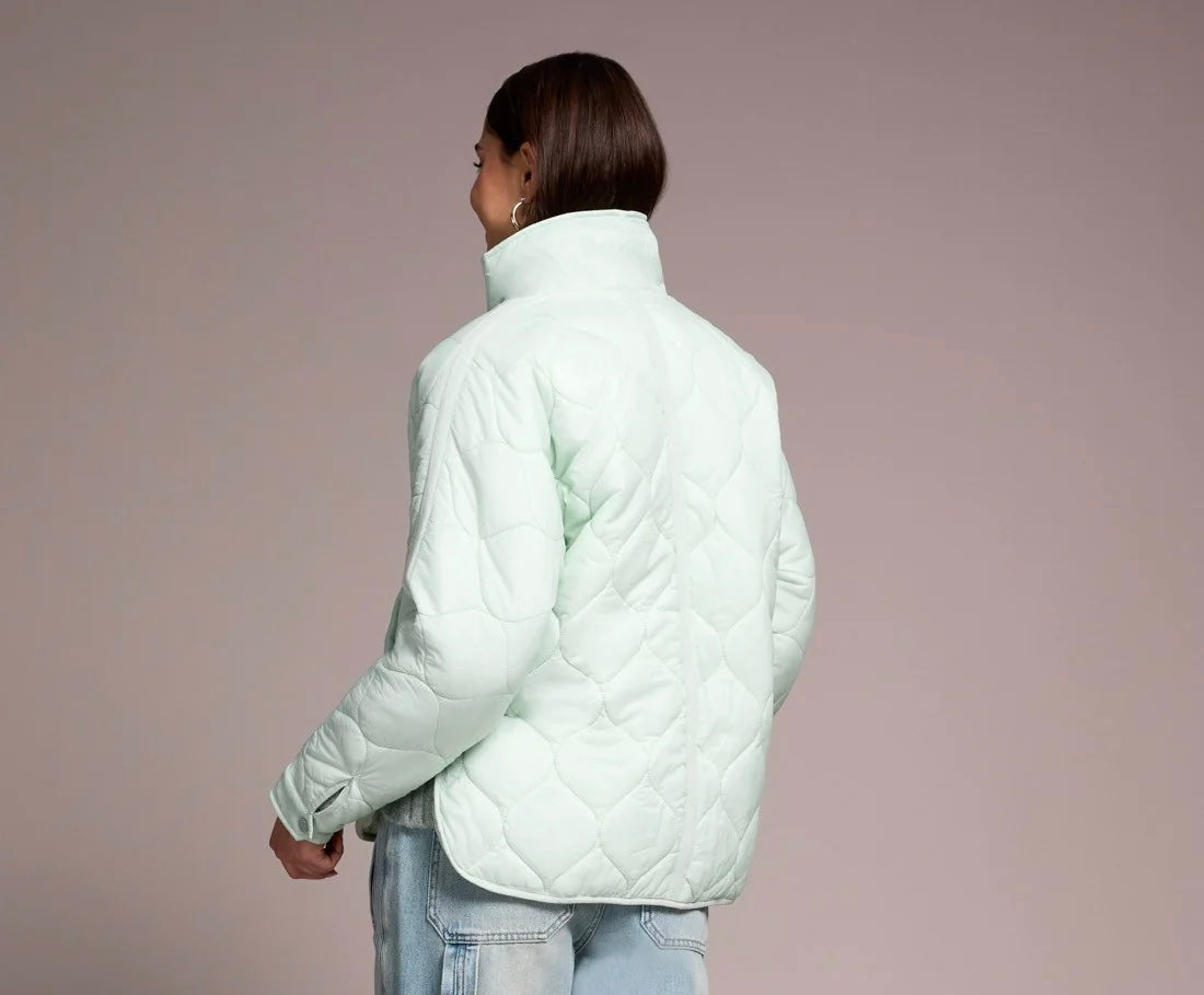 Tribal LIGHTWEIGHT DROP SHOULDER QUILTED PUFFER