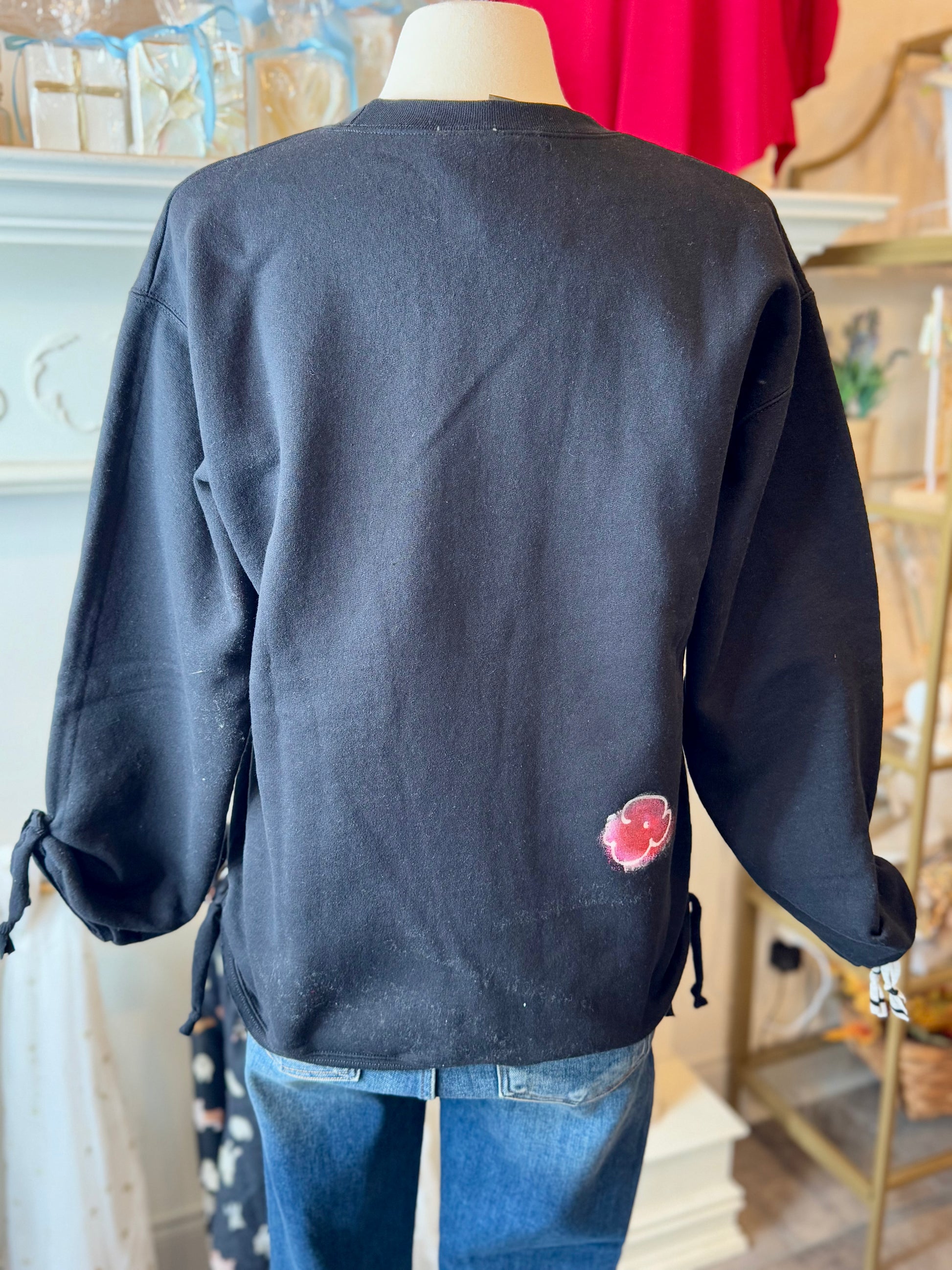 Painted Triple Flower Sweatshirt
