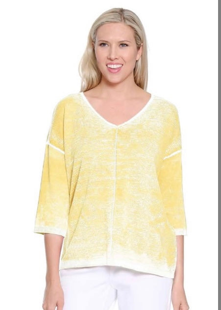 Tru Luxe Daffodil Top