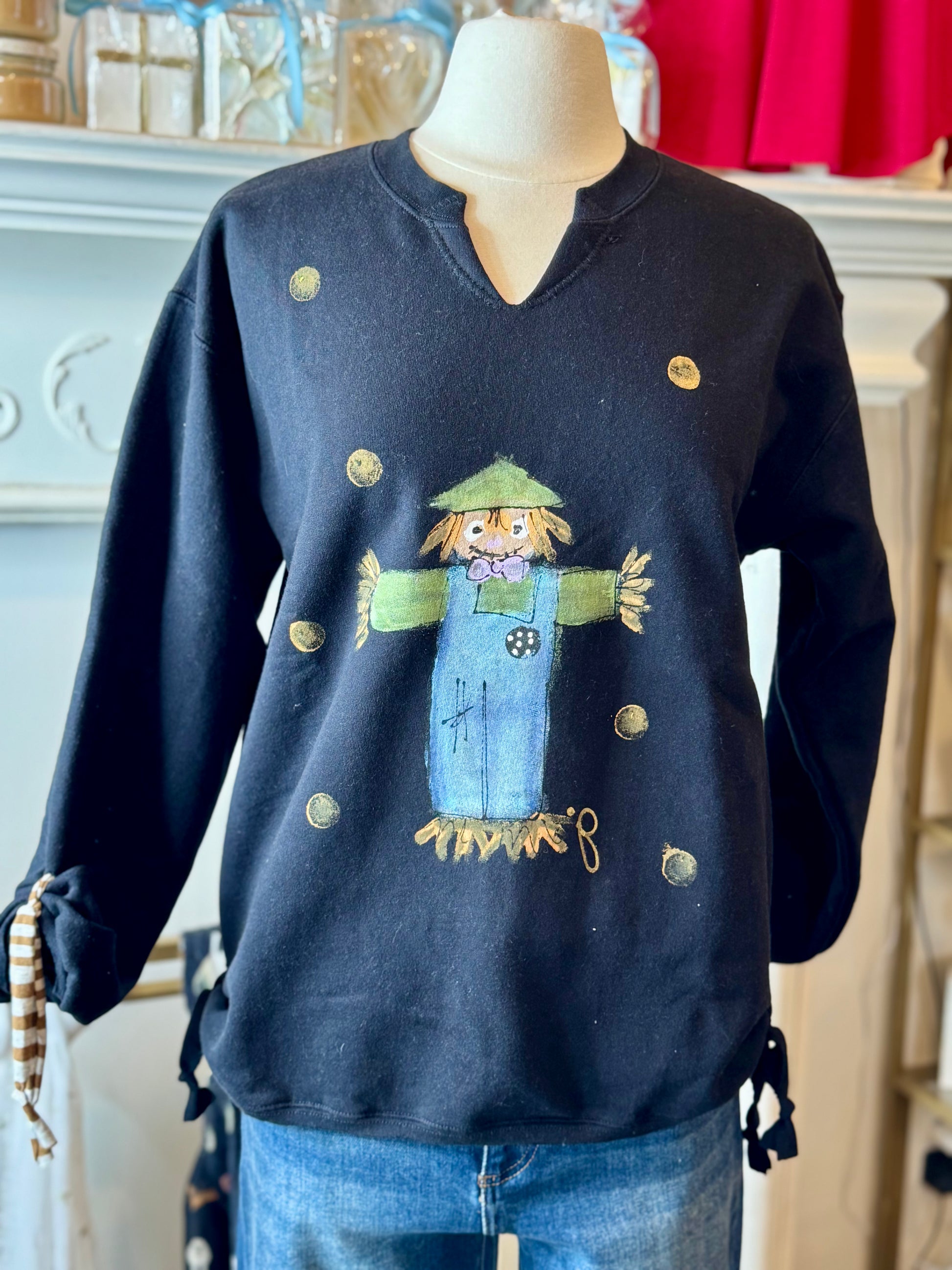 Painted Scarecrow Sweatshirt