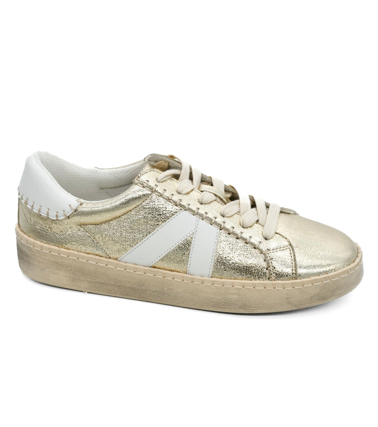 Corkys “Friend Zone” Sneaker in Gold