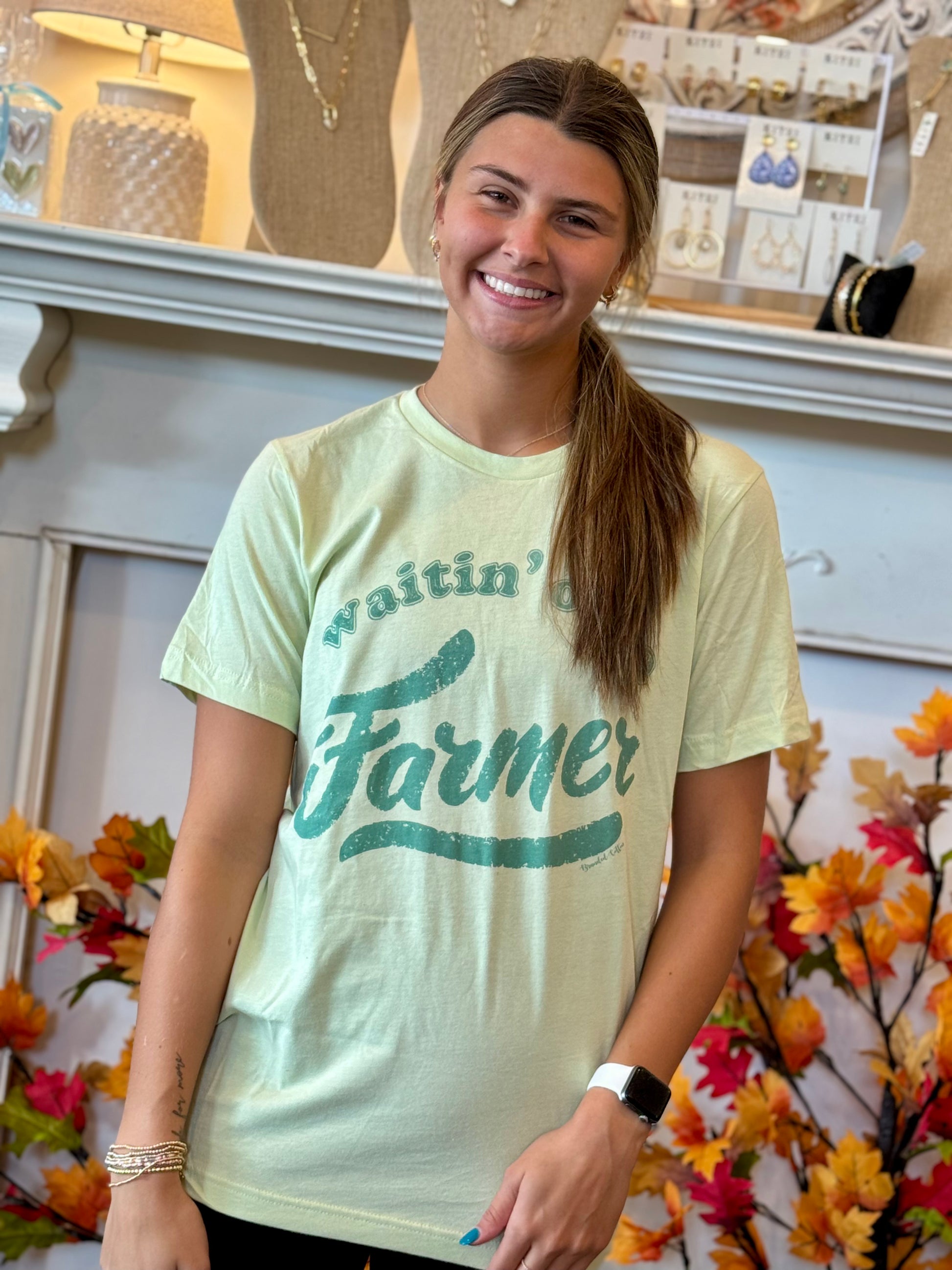 Waiting on a Farmer Tee