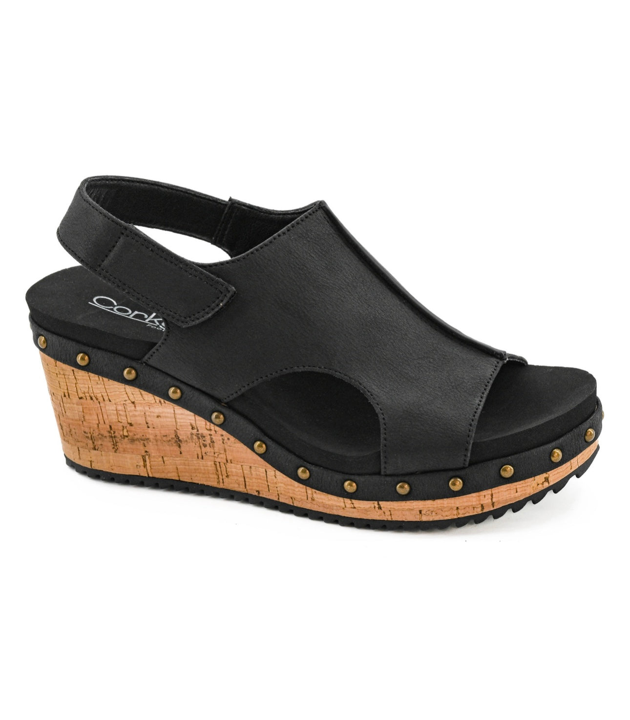 Corkys “For Keeps” Wedge in Black