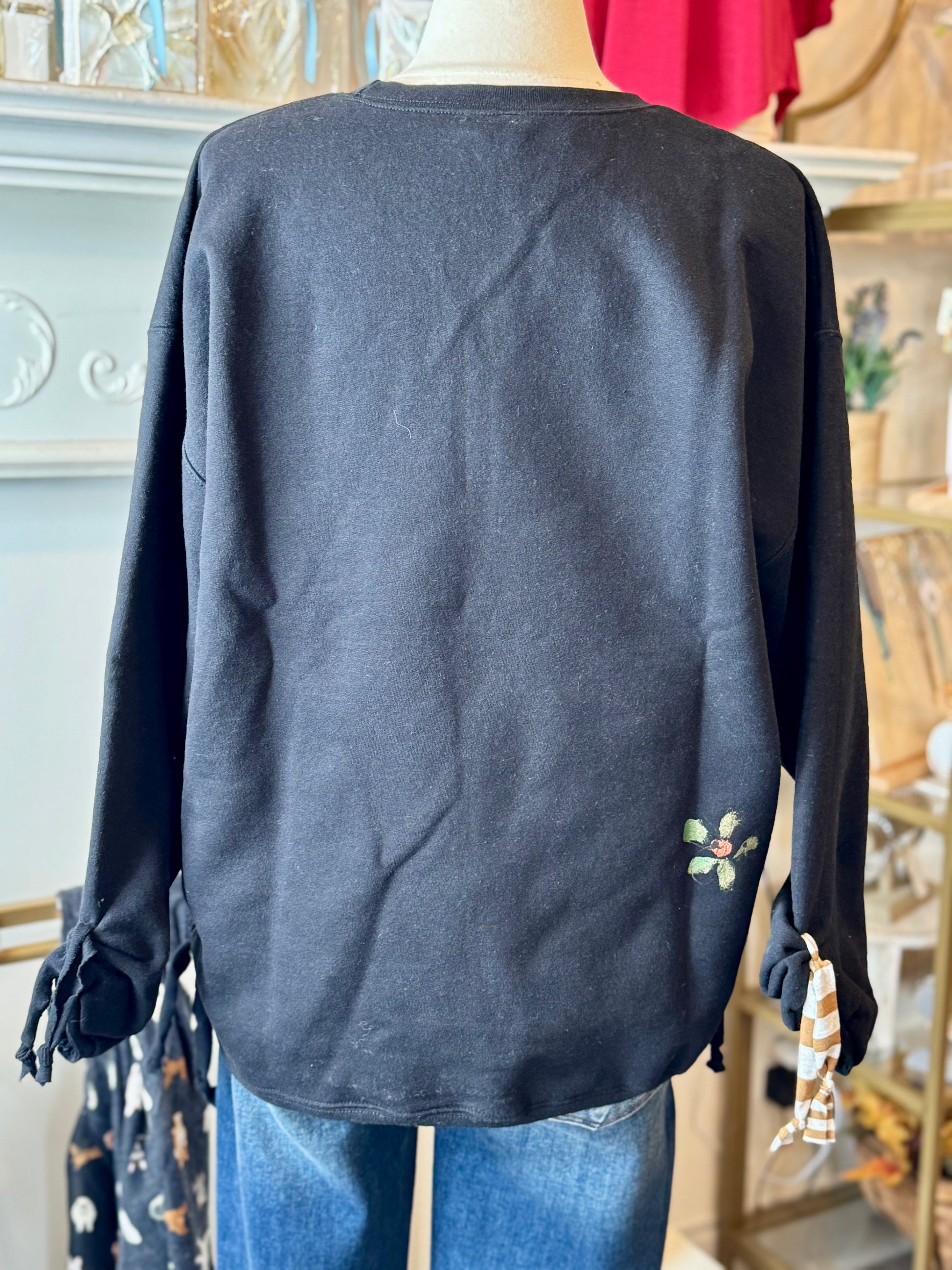 Painted Flower Sweatshirt