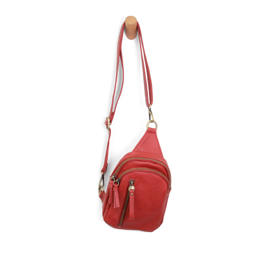 Skylar Sling Bag in Red