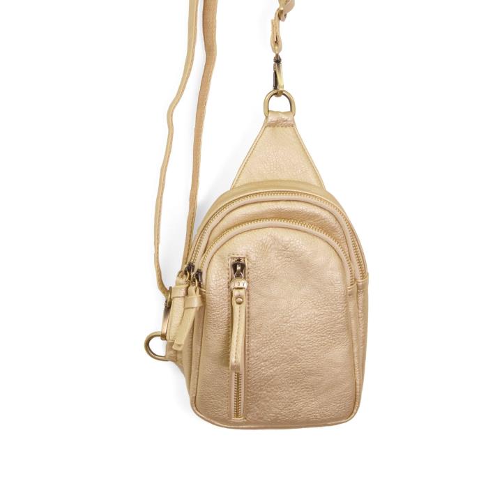 Skylar Sling Bag in Gold