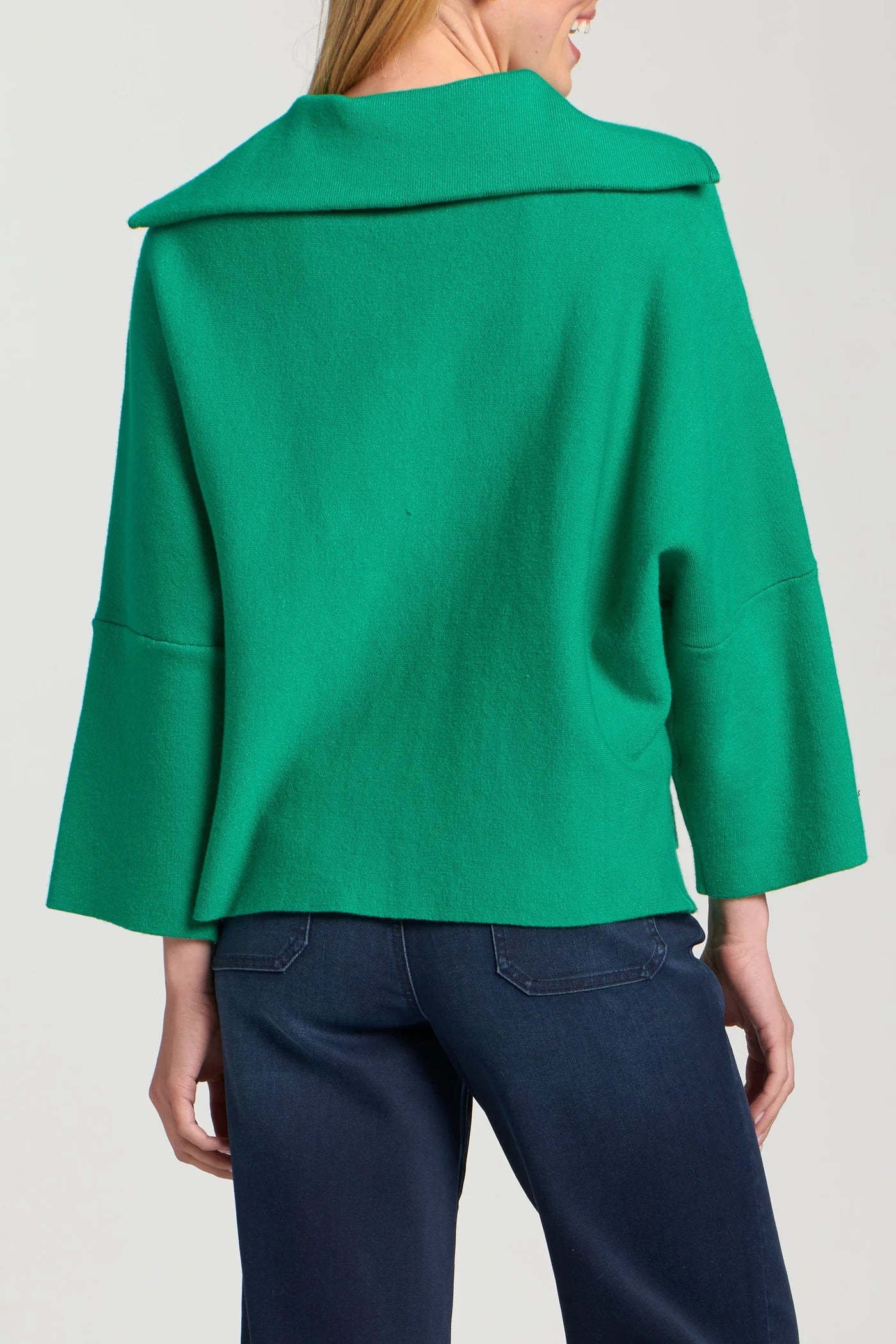 APNY Half Zip Pullover in Green