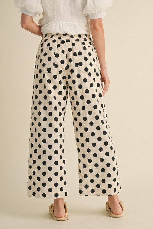 Best day ever polka dot pant