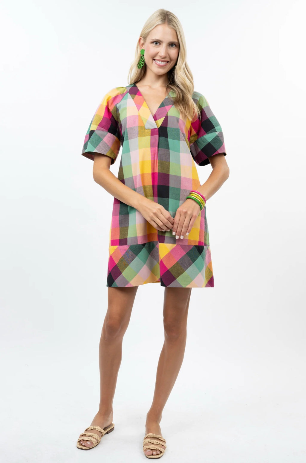 Uncle Frank Madras Plaid dress
