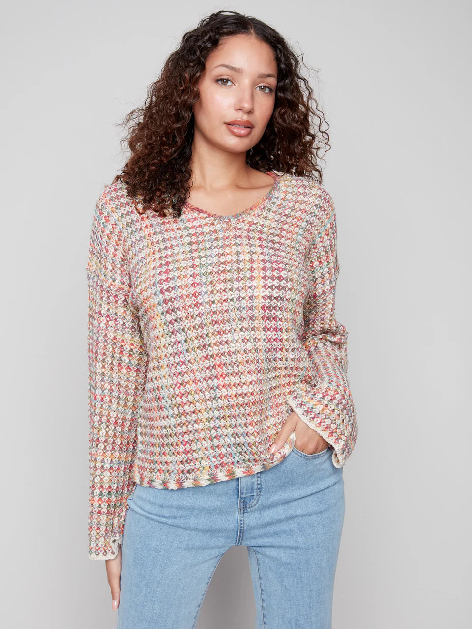 Charlie B Multi Yarn Sweater