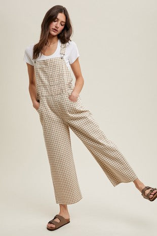 Gingham Overall