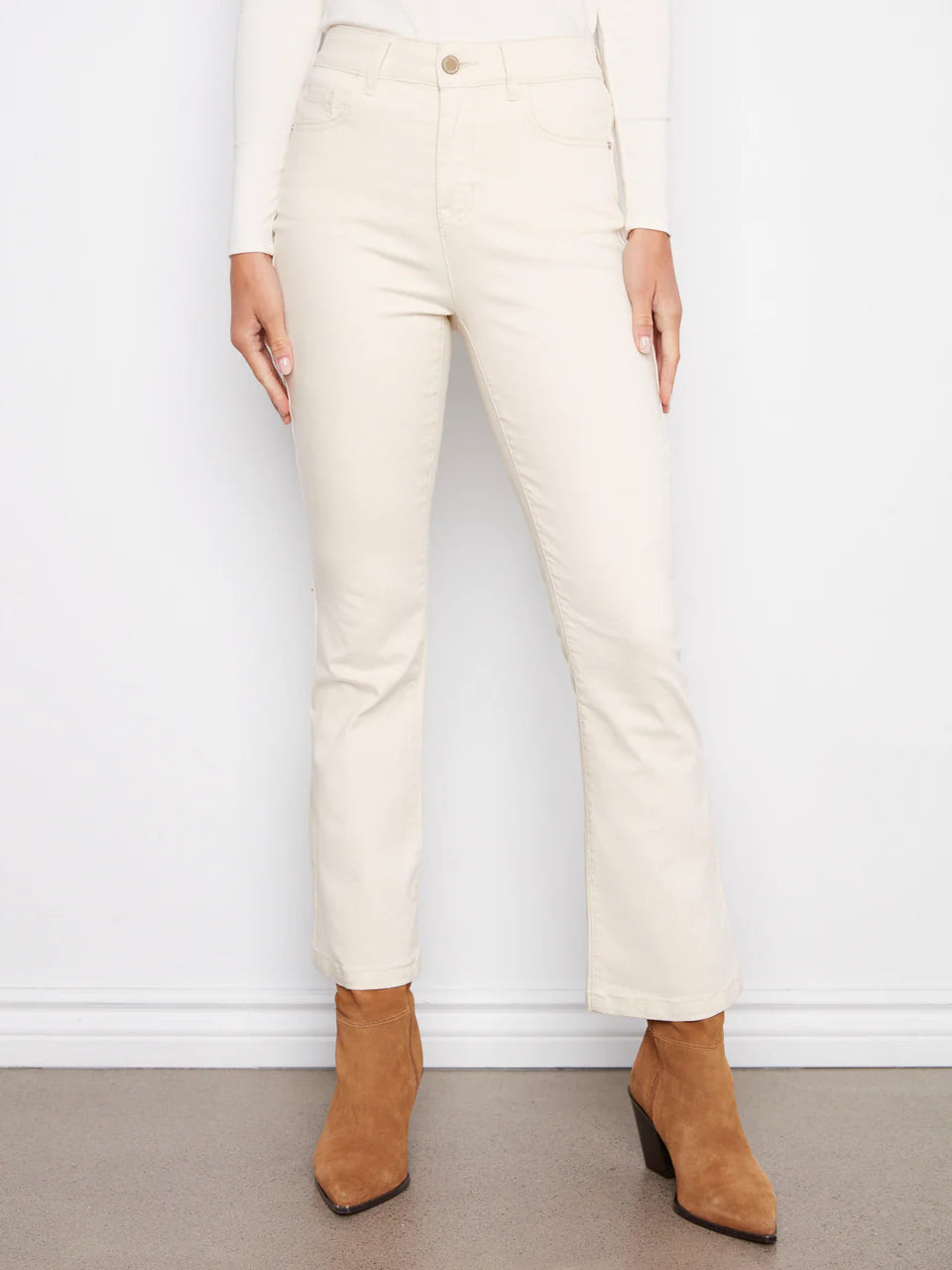 Charlie B Bootcut Twill Jean