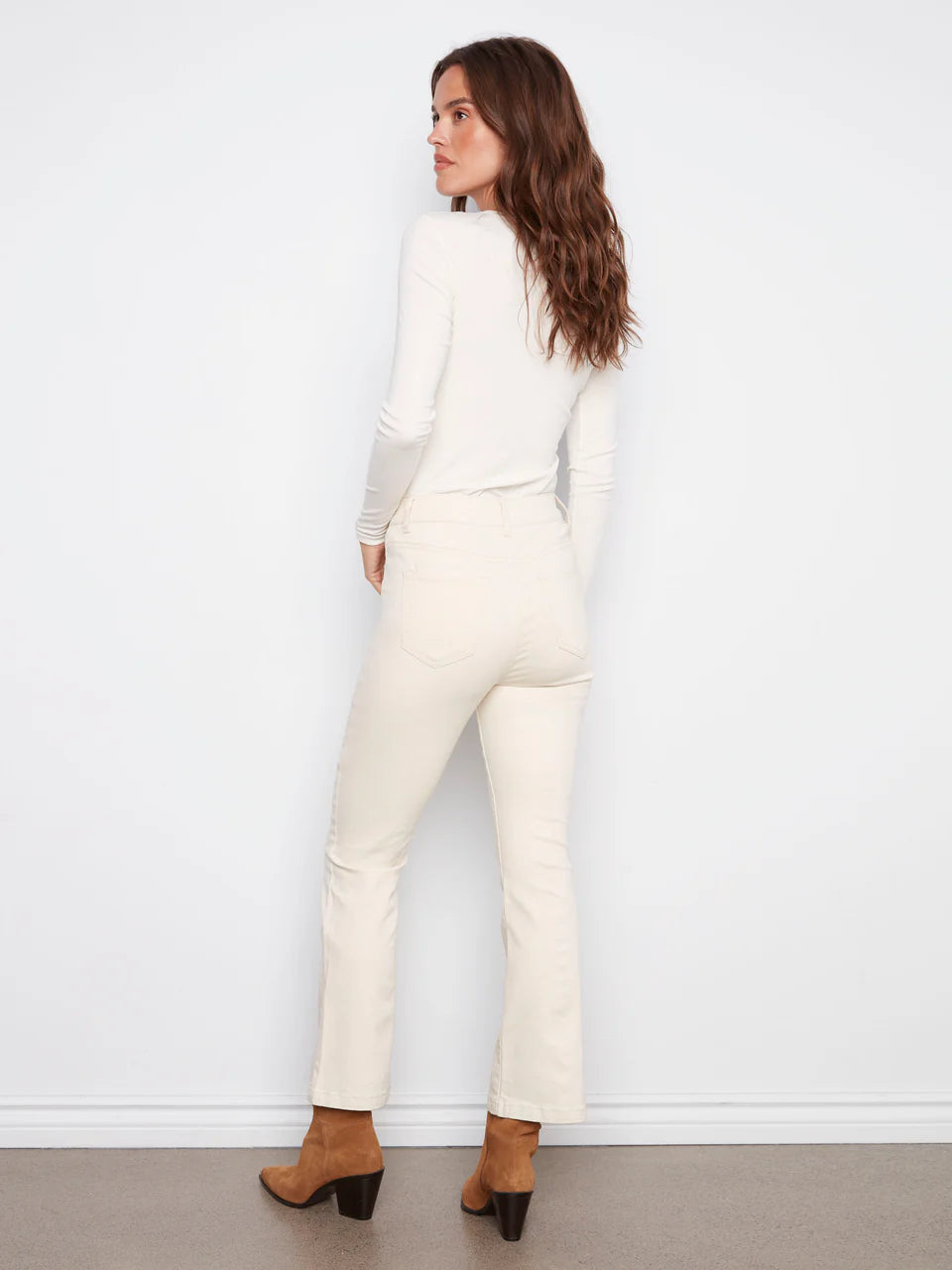 Charlie B Bootcut Twill Jean