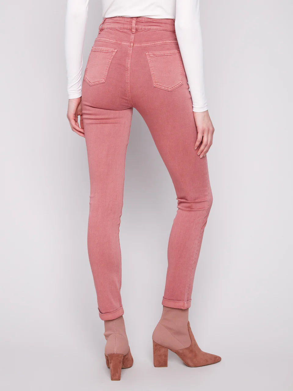 Charlie B Twill Cuffed Jean