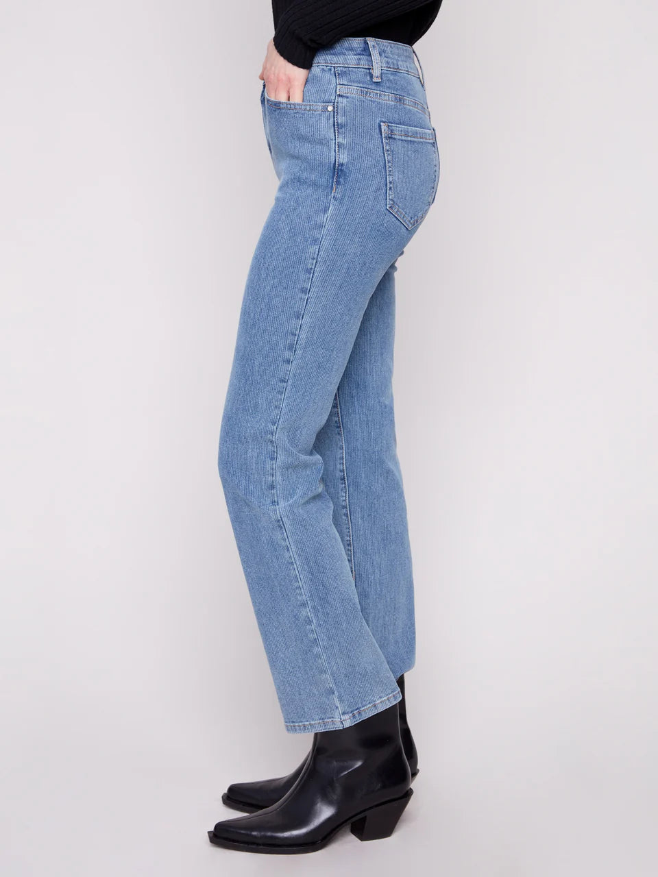 Charlie B Wide Leg Corduroy Jean