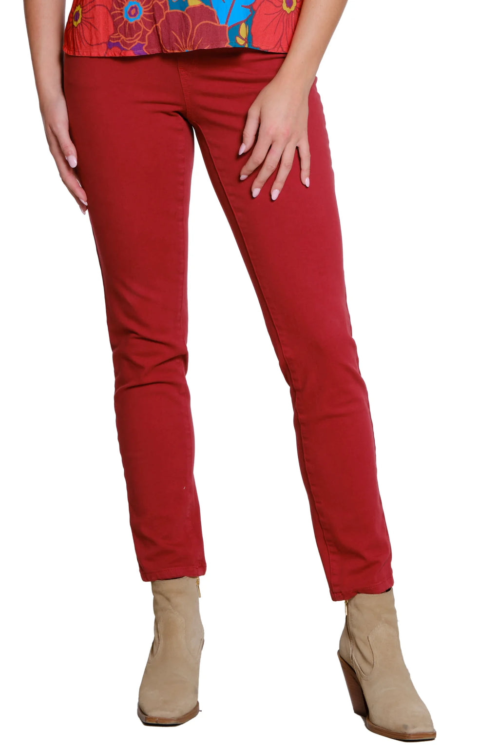 Tru Luxe Brick Pull-On Jean