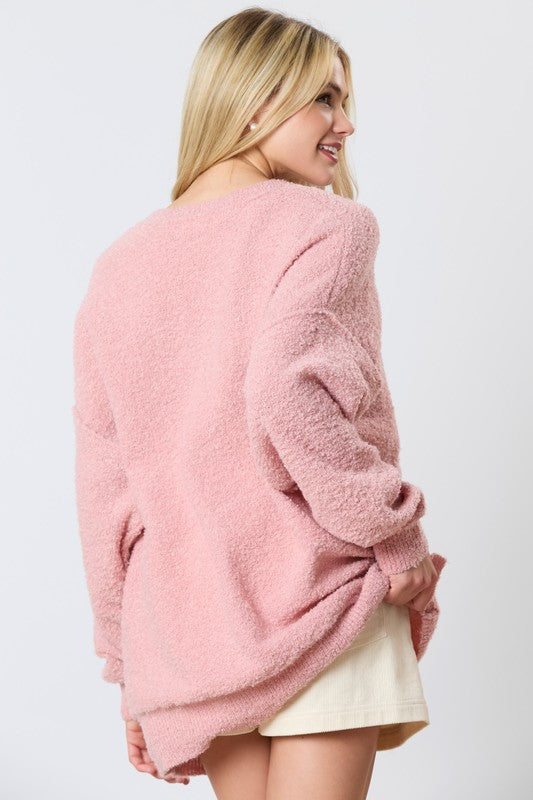 Cozy Henley Sweater