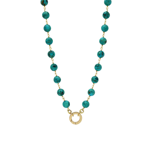 Waxing Poetic Infinite Sky Turquoise Ensemble Necklace