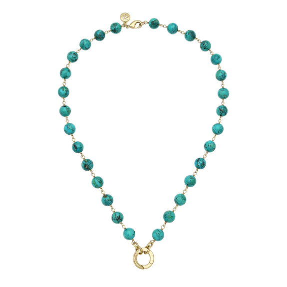 Waxing Poetic Infinite Sky Turquoise Ensemble Necklace