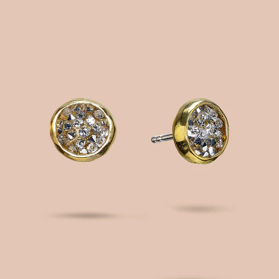 Waxing Poetic Kristal Dome Stud Earrings