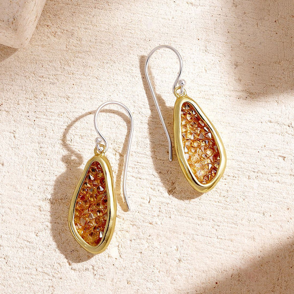 Waxing Poetic Kristal Petite Dream Traveler Earrings - Sunshadow