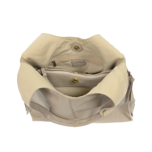 Claire Hobo Bag in Oyster